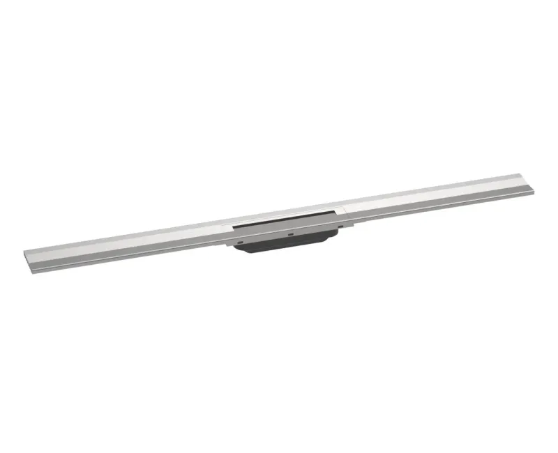 Dušas kanāls Hansgrohe RainDrain Flex, ar nerūsējošā tērauda resti 1000, iebūvējams, matēta nerūsējošā tērauda, 56053800 NEW