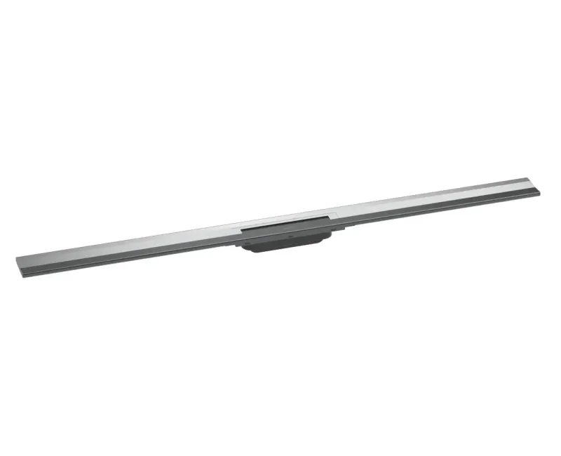 Dušas kanāls Hansgrohe RainDrain Flex, ar nerūsējošā tērauda resti 1200, montāžai pie sienas, griežams, hroms, 56054000 NEW