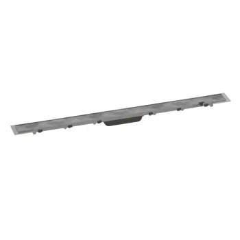 Dušas kanāls Hansgrohe RainDrain Rock, ar resti flīžu ievietošanai, nerūsējošais tērauds, 56032000 NEW