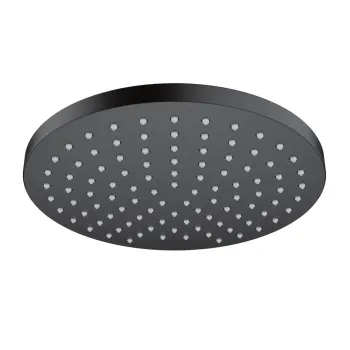 Душевая голова Hansgrohe Vernis Blend, диаметр 20 см, EcoSmart, матовая черная, 26277670