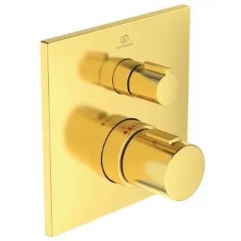 Смеситель для душа Ideal Standard CeraTherm, с термостатом, матовое золото, A6956A2