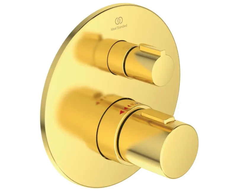 Смеситель для душа Ideal Standard CeraTherm, с термостатом, матовое золото, A5813A2
