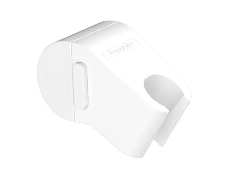Dušas klausules turētājs Hansgrohe WallStoris, ar pogas regulāciju, matēta balta, 27917700 NEW