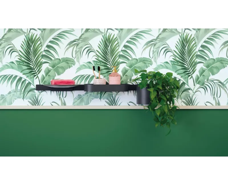 Plaukts vannas istabai Hansgrohe WallStoris, komplekts, matēta melna, 27968670 NEW