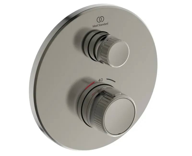 Смеситель для душа Ideal Standard CeraTherm Navigo, с термостатом, Silver Storm, A7295GN