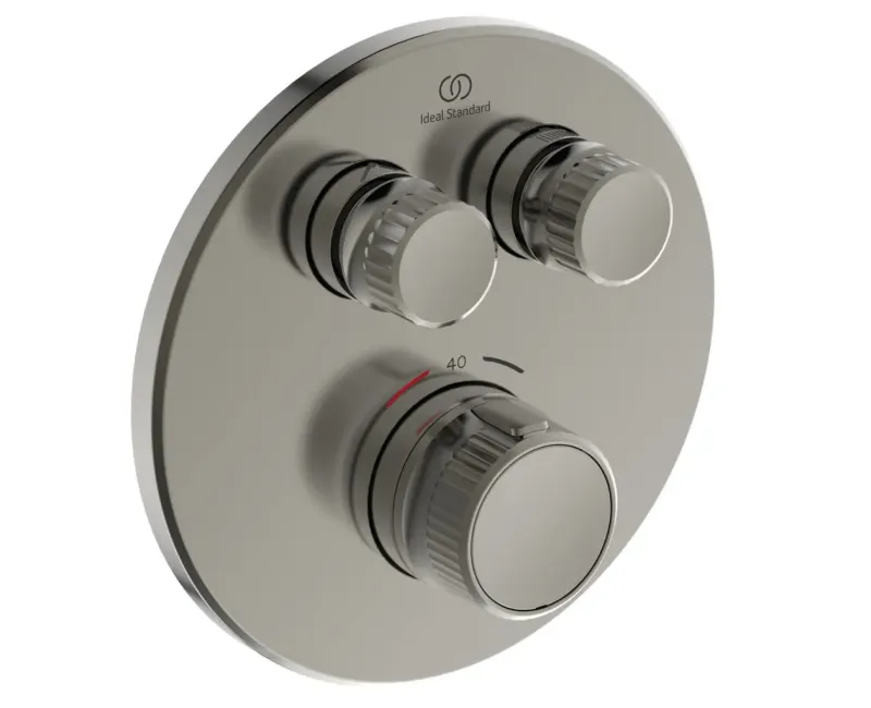 Смеситель для душа Ideal Standard CeraTherm Navigo, с термостатом, Silver Storm, A7296GN