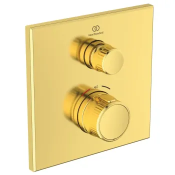 Смеситель для душа Ideal Standard CeraTherm Navigo, с термостатом, матовое золото, A7301A2