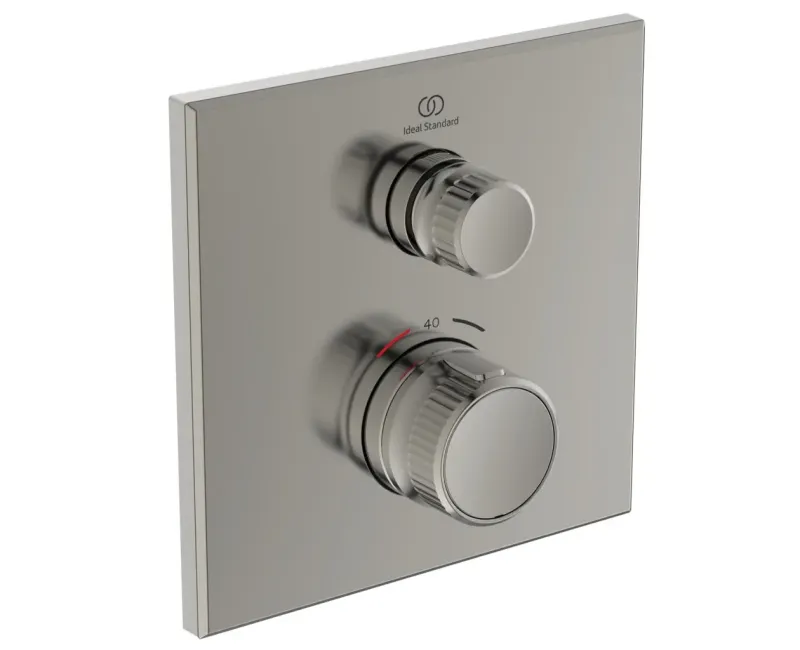 Смеситель для душа Ideal Standard CeraTherm Navigo, с термостатом, Silver Storm, A7301GN