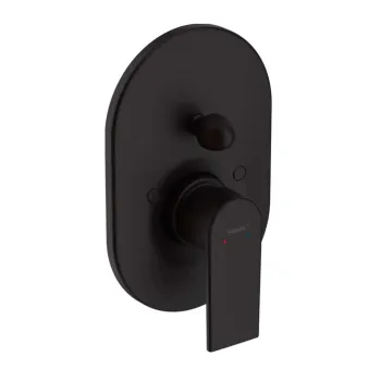 Смеситель для ванны Hansgrohe Vernis Shape, матовый черный, 71472670