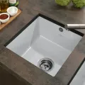 Virtuvės kriauklė Villeroy & Boch Subway 50 SU, keraminė, įmontuojama, balta 332501RW