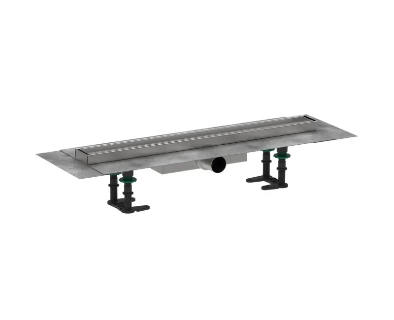 Душевой канал Hansgrohe RainDrain Compact, 60 см для плитки, с решеткой, 56163000
