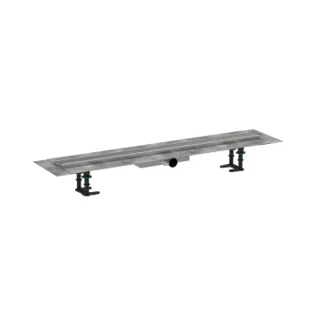 Dušas kanāls Hansgrohe RainDrain Compact, ar resti, matēta nerūsējošā tērauda, 56168800 NEW