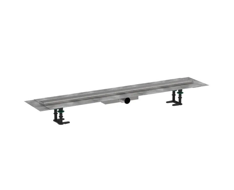 Dušas kanāls Hansgrohe RainDrain Compact, ar resti, matēts nerūsējošais tērauds, 56170800 NEW