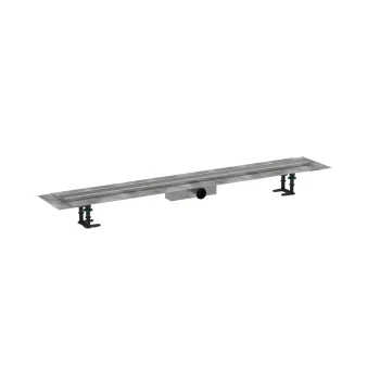 Dušas kanāls Hansgrohe RainDrain Compact, ar resti, matēta nerūsējošā tērauda, 56184800 NEW