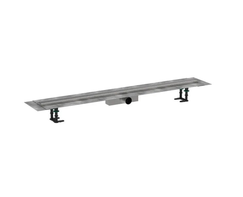 Dušas kanāls Hansgrohe RainDrain Compact, ar resti, matēta nerūsējošā tērauda, 56184800 NEW