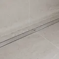 Dušas kanāls Hansgrohe RainDrain Allround, ar resti, matēta nerūsējošā tērauda, 56187800 NEW