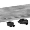 Dušas kanāls Hansgrohe RainDrain Allround, ar resti, matēta nerūsējošā tērauda, 56188800 NEW