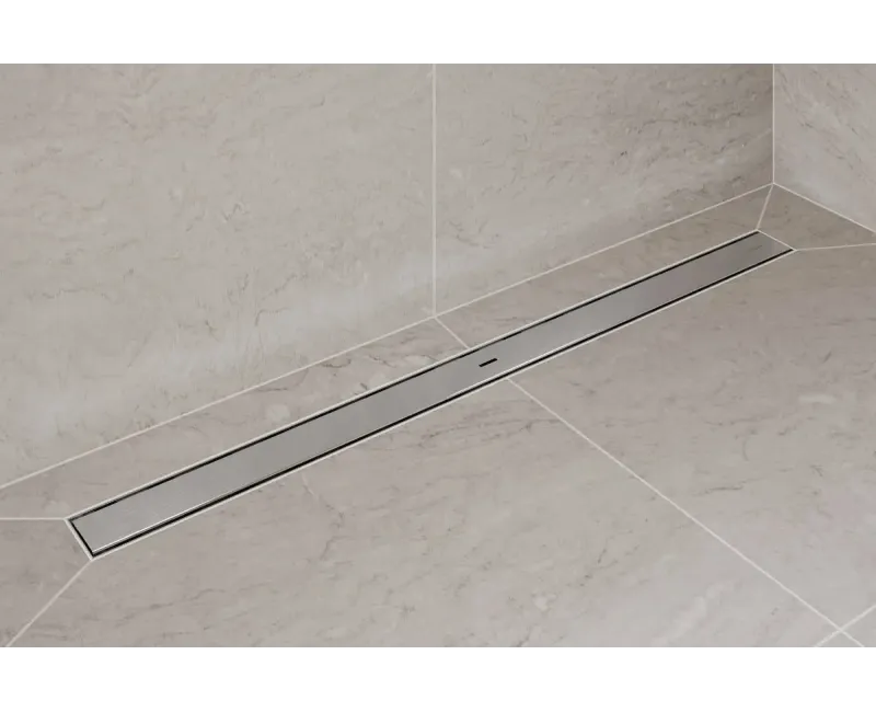 Dušas kanāls Hansgrohe RainDrain Allround, ar resti, matēta nerūsējošā tērauda, 56189800 NEW