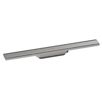 Dušas kanāls Hansgrohe RainDrain Original, ar resti, matēta nerūsējošā tērauda, 56197800 NEW