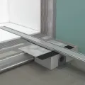 Dušas kanāls Hansgrohe RainDrain Original, ar resti, matēta nerūsējošā tērauda, 56201800 NEW