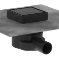 Traps Hansgrohe RainDrain Point, 10x10 cm, matēta melna, 56247670 NEW