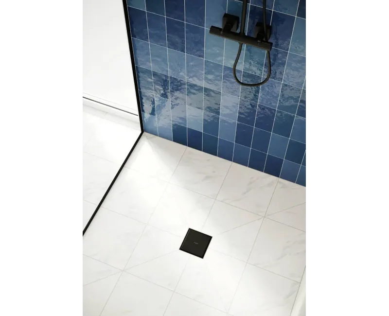 Traps Hansgrohe RainDrain Point, 10x10 cm, matēta melna, 56247670 NEW