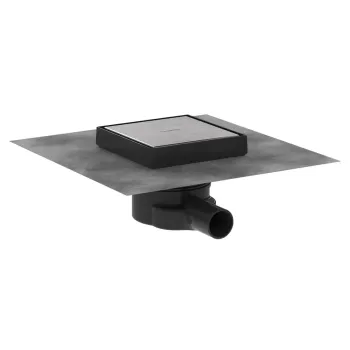 Traps Hansgrohe RainDrain Point, 15x15 cm, matēts nerūsējošais tērauds, 56249800 NEW