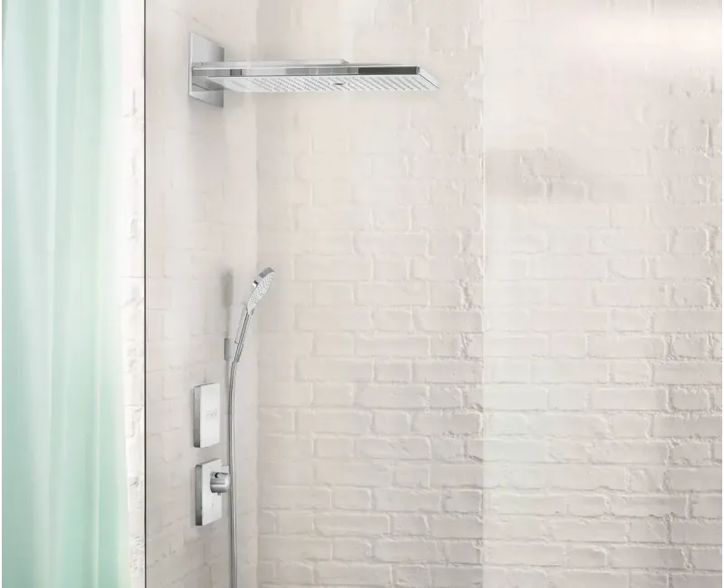 Dušas galva Hansgrohe Rainmaker Select, 3 rēžīmi, balta/hroms, 24001400 NEW