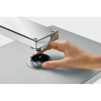 Dušas galva Hansgrohe Rainmaker Select 460, 3 rēžīmi, Ecosmart 9 l/min, dušas kronšteins 46 cm, balta/hroms, 24017400 NEW