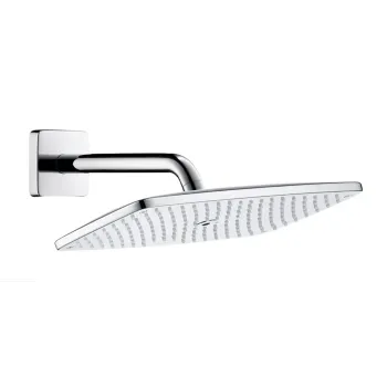 Dušas galva Hansgrohe Raindance E 360, ar dušas kronšteinu 24 cm, hroms, 27371000 NEW