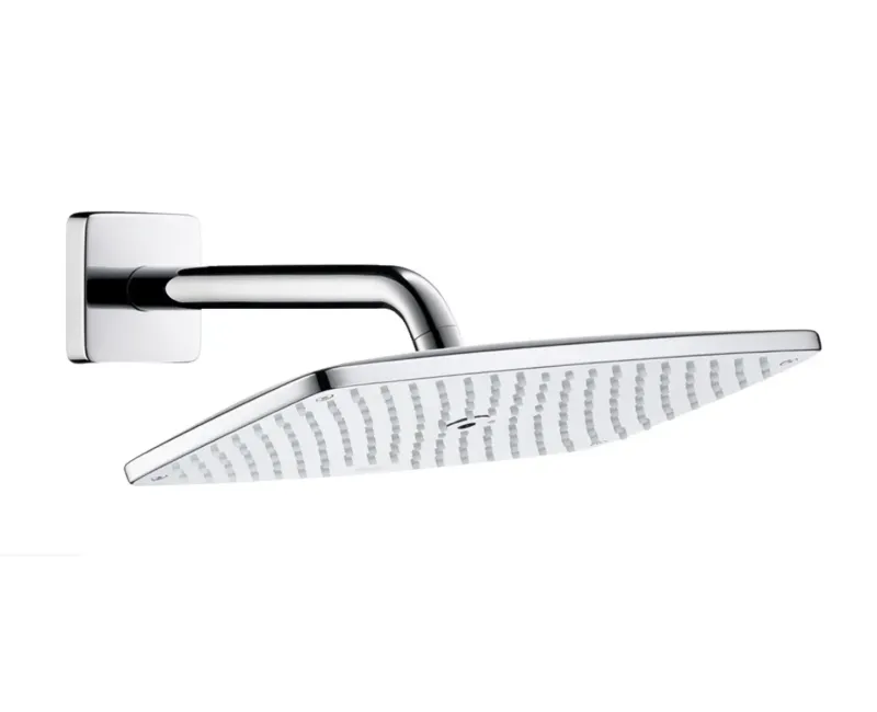 Dušas galva Hansgrohe Raindance E 360, ar dušas kronšteinu 24 cm, hroms, 27371000 NEW