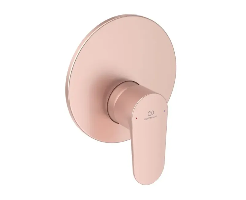 Смеситель для душа Ideal Standard Cerafine O, с встроенной частью, розовый, A7192RO
