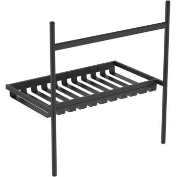 Vannas istabas izlietnes konsole Ideal Standard Conca, metāla, zīdaini melna, 817 x 760 x 483 mm, E2533XG