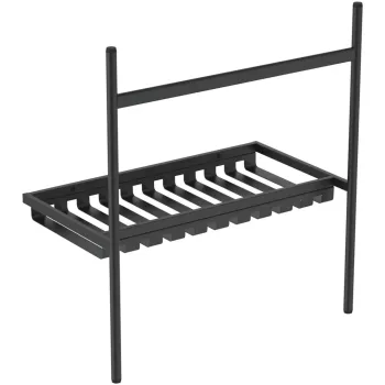 Ideal Standard E2654XG vonios kriauklės konsolė, metalinė, šilkinė juoda