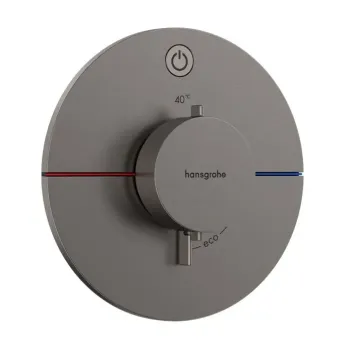 Dušas maisītājs Hansgrohe ShowerSelect Comfort, iebūvējams, ar termostatu, matēta melna hroms, 15553340 NEW