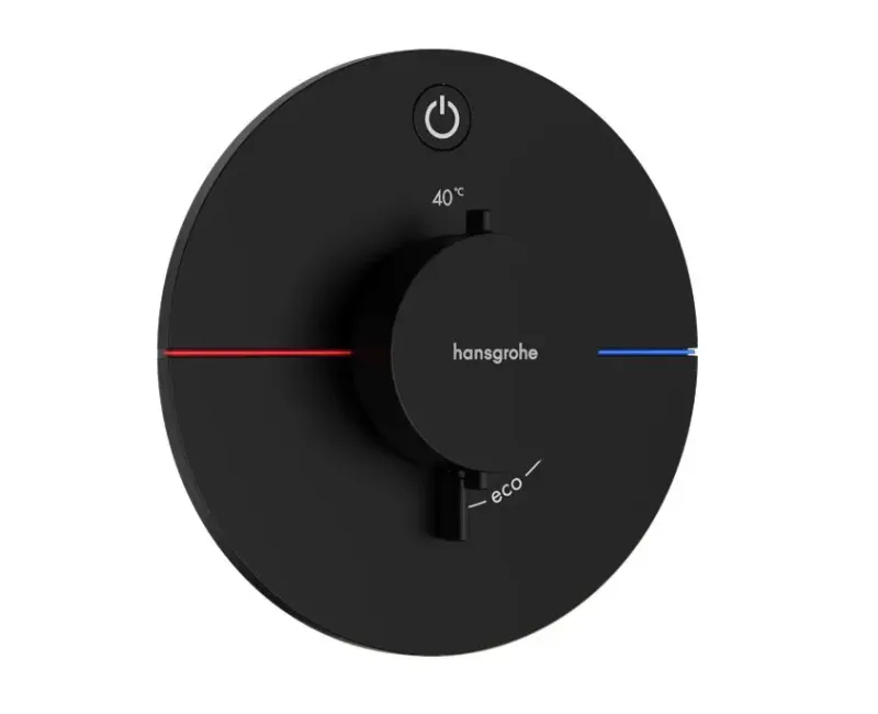 Dušas maisītājs Hansgrohe ShowerSelect Comfort, ar termostatu, iebūvējams, matēta melna, 15553670 NEW