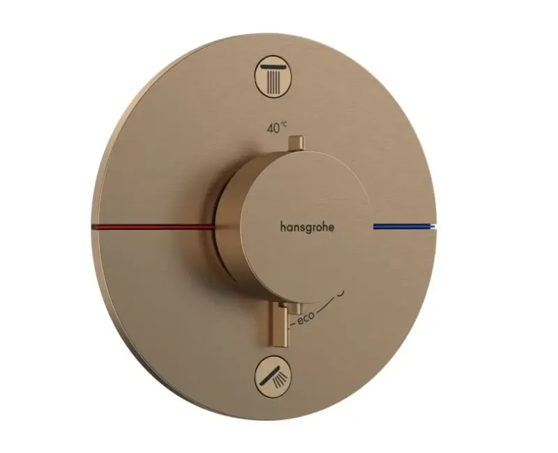 Dušas maisītājs Hansgrohe ShowerSelect Comfort, iebūvējams, ar termostatu, matēta bronza, 15554140 NEW
