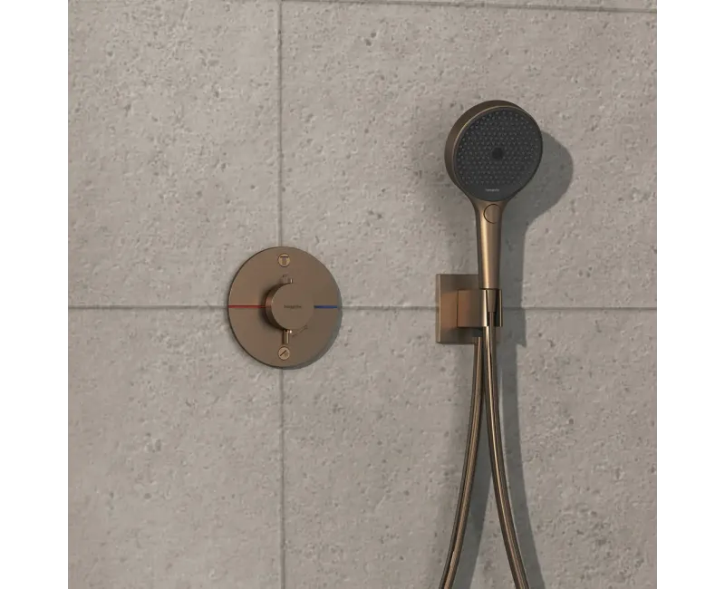 Dušas maisītājs Hansgrohe ShowerSelect Comfort, iebūvējams, ar termostatu, matēta bronza, 15554140 NEW