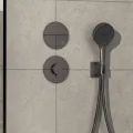 Dušas maisītājs iebūvējamā daļa Hansgrohe ShowerSelect Comfort, iebūvējams, matēta melna, 15558340 NEW