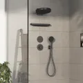 Dušas maisītājs iebūvējamā daļa Hansgrohe ShowerSelect Comfort, iebūvējams, matēta melna, 15558340 NEW