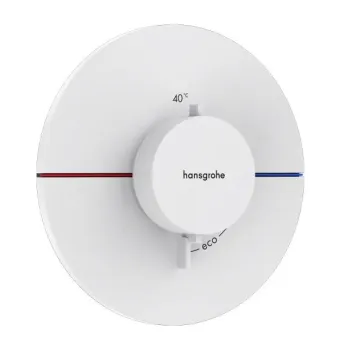 Dušas maisītājs Hansgrohe ShowerSelect Comfort, ar termostatu, iebūvējams, matēta balta, 15559700 NEW