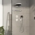 Dušas maisītājs Hansgrohe ShowerSelect Comfort, ar termostatu, iebūvējams, matēta balta, 15559700 NEW