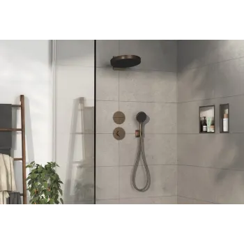 Dušas maisītājs Hansgrohe ShowerSelect Comfort, iebūvējams, ar termostatu, matēta bronza, 15562140 NEW