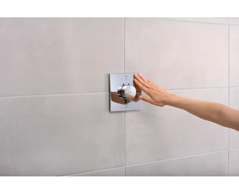 Смеситель для душа Hansgrohe ShowerSelect Comfort, встраиваемый, с термостатом, хром, 15572000
