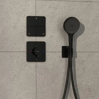 Dušas maisītājs Hansgrohe ShowerSelect Comfort, ar termostatu, iebūvējams, matēta melna, 15589670 NEW
