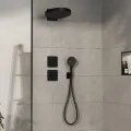 Dušas maisītājs Hansgrohe ShowerSelect Comfort, ar termostatu, iebūvējams, matēta melna, 15589670 NEW
