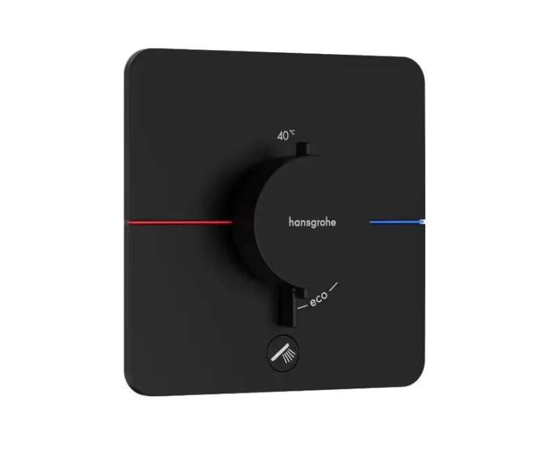 Dušas maisītājs Hansgrohe ShowerSelect Comfort, ar termostatu, iebūvējams, matēta melna, 15589670 NEW