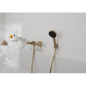Душевая трубка Hansgrohe Pulsify Select, 3 режима, матовая бронза, 24110140