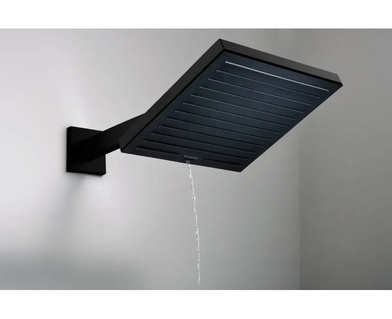 Dušas galva Hansgrohe Pulsify E, 26x26 cm, matēta melna, 24330670 NEW