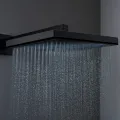 Dušas galva Hansgrohe Pulsify E, 26x26 cm, matēta melna, 24330670 NEW